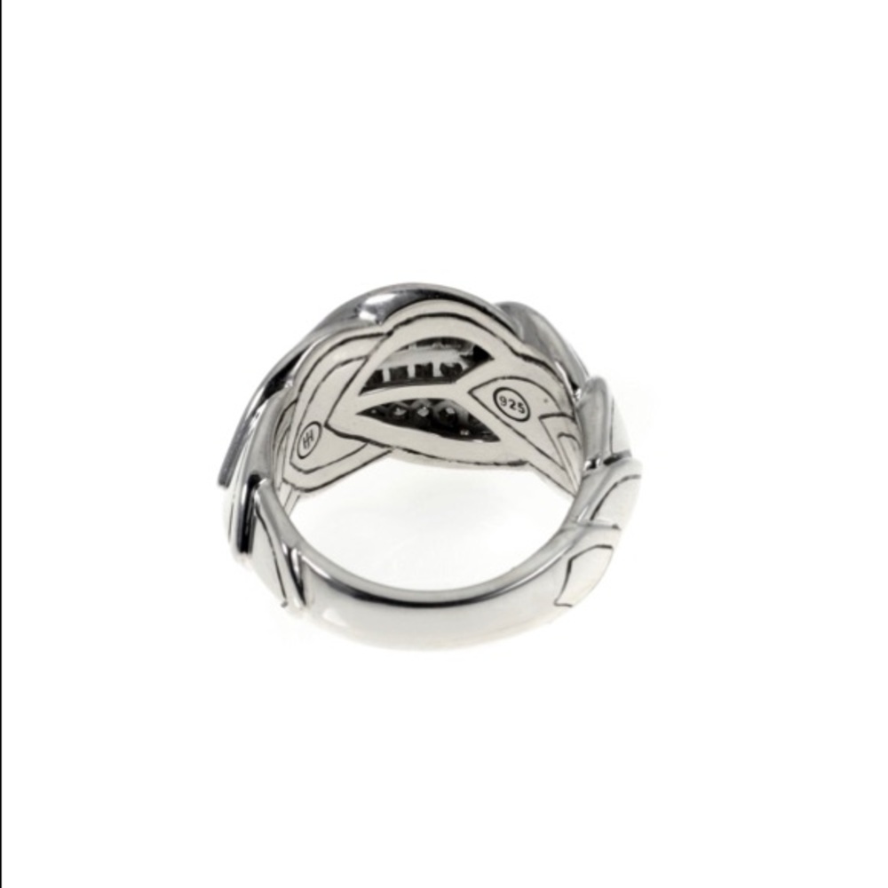John Hardy Sterling Silver Design Studded With Dia
